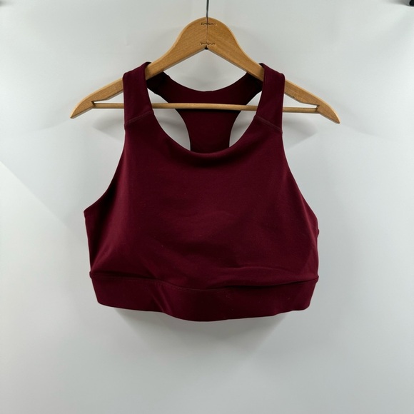 Old Navy Other - Old Navy Active Go-Dry Maroon Racerback Sports Bra – Size XL